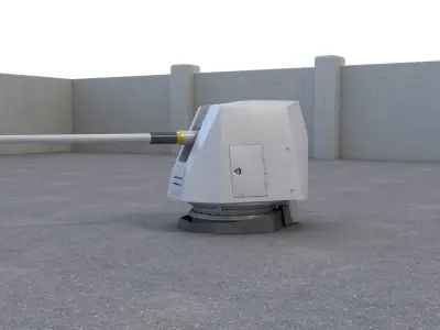 MK 45 Mod 4 3D model