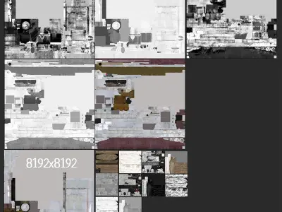 boat Brave Low-poly 3D model