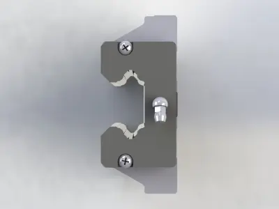 Carro Guia Linear OBR A 45E Linear Guide Car 3D model