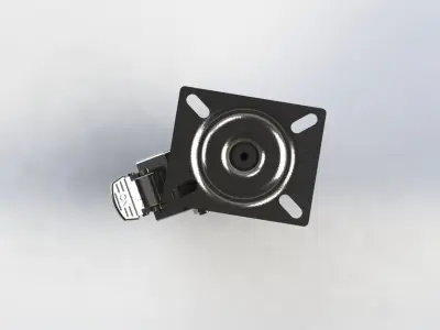 Rodizio Schioppa GL 414 PE G Wheel 3D model