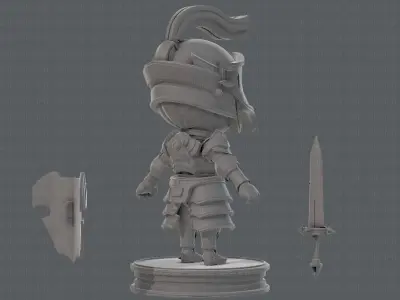  Armor Character 3D model