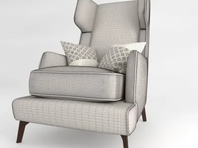 Vibieffe High Back Free 3D model