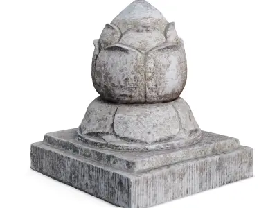 Stone Column - Photogrammetry 3D model