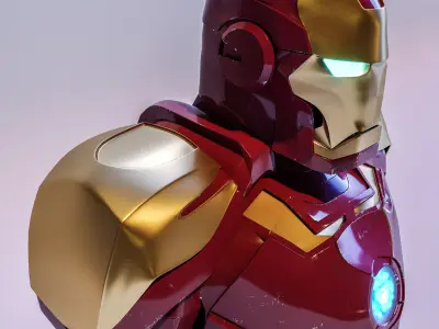 IronMan avengers iron man Free low-poly 3D model