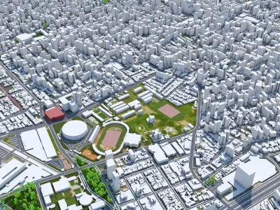 Sao Paulo Brazil 3D model get
