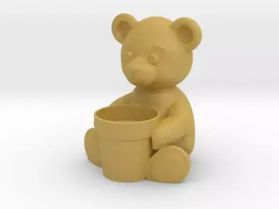Teddy Bear Planter 3D print model