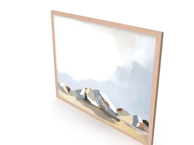 wall picture Sundown In The Chisos Free 3D model