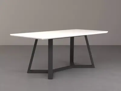 DINNER TABLE - BALASAGUN GOKA DINNER TABLE Free 3D model