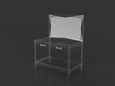 Bricomart Workshop table Mesa de trabajo Free 3D model