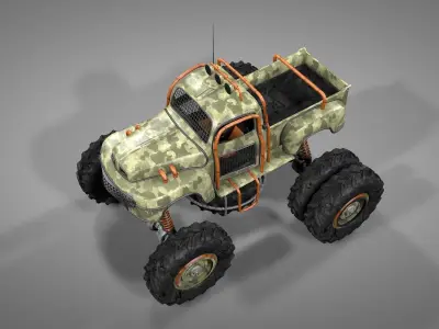 Monster Truck 6 3D model