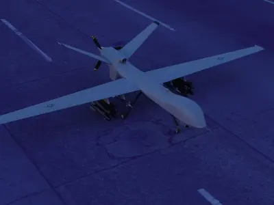 mq-9 reaper  3D model
