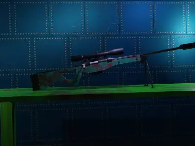 AWP CS Free 3D model