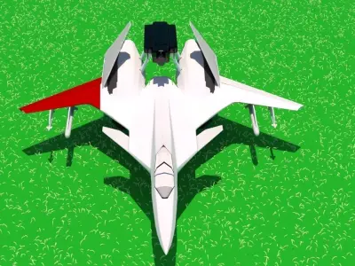 ADFX-01 Morgan Jet 3D model