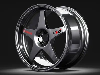 Regamaster Evo Deep Dish 3D model