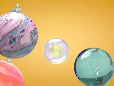 ball world Free low-poly 3D model