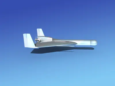 Harpy 1 UAV V03 3D model