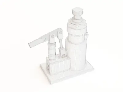 Car Jack 04 3D model