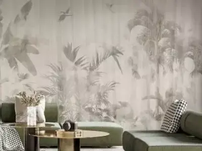 Sheer Tropics Veil Texture