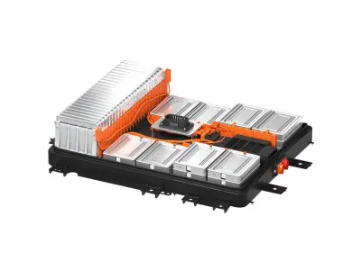  Nissan Leaf battery cell lithium-ion battery 3D model