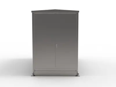 KIOSK Hydrau PackPower Generation High Power Rectifier 3D model