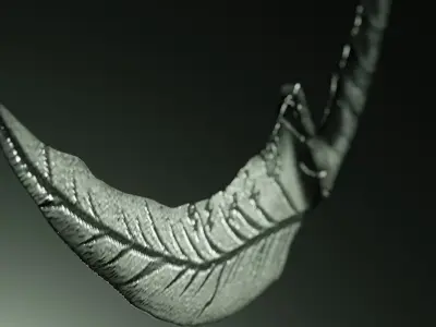 Ornate Karambit Knife 3D Model 3D model