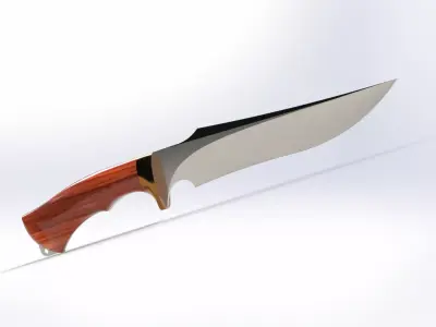 Knife 3 3D print model