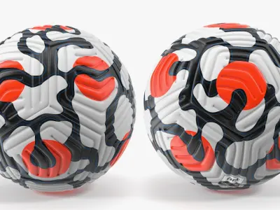 Nike Flight Match Soccer Ball Premier League 2021-22 3D model