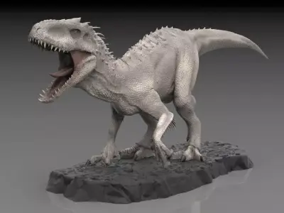 Indominus Rex 3D Irex Dinosaur 3D model