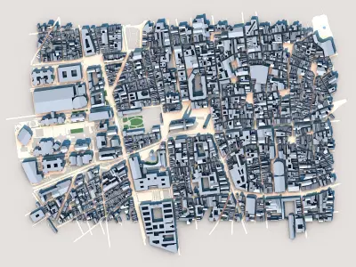 Cathedrale Saint-Andre de Bordeaux France 3D model