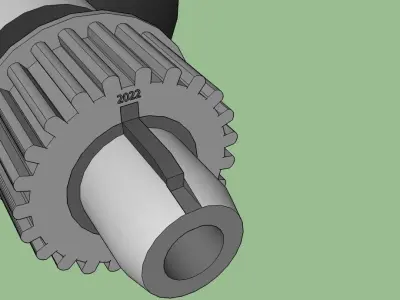 main engine attachment 3D model