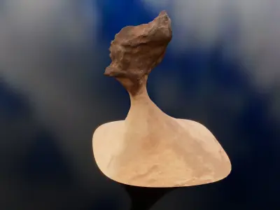 Famous Queens Head 3D model