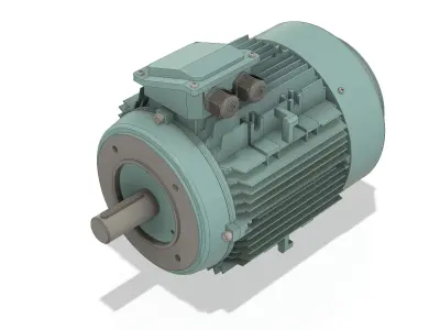 3 Phase AC induction motors - Frame size 132S 3D model
