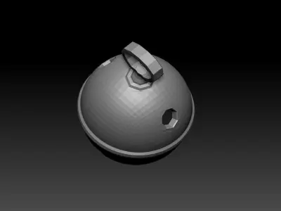 CG Bells for cow 3D model
