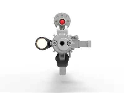 Range trooper Blaster rifle E-10R from Solo A Star Wars Story 3D model