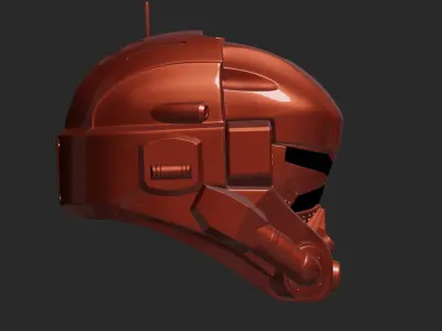 Helmet Anderson 2 3D print model