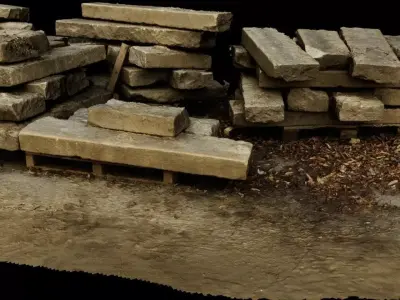 construction site 3D model