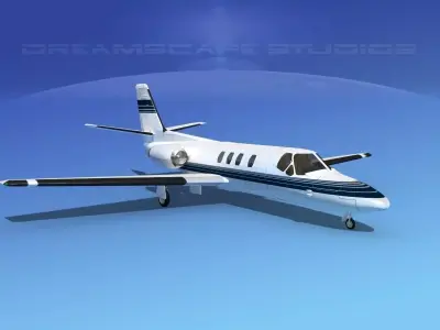 Cessna 500 Citation I V05 3D model