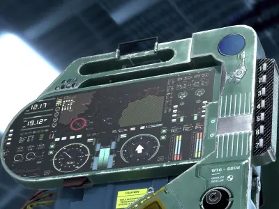 NeuraScan X-12 Low-poly 3D model