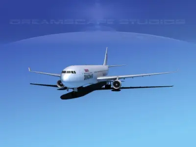 Airbus A330-300 Dragonair 3D model