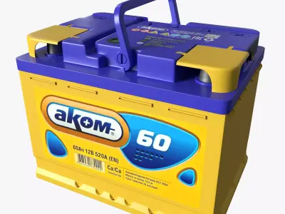Akom battery 3D model