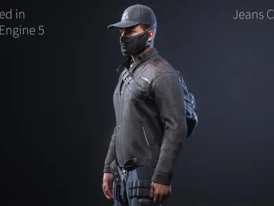 Survival 03 Low-poly 3D model