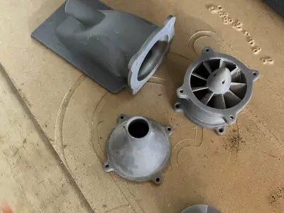 Jet Boat propulsion drive 3D print model