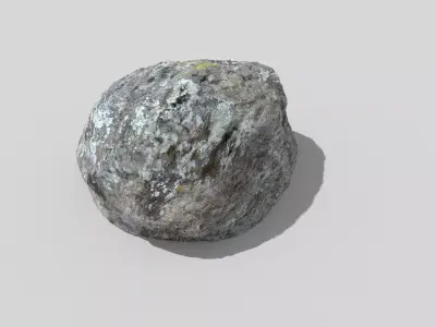 Detailed Rock 3D model