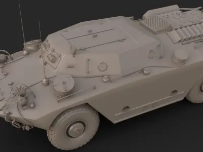 FUG OT 65 Clay Mental Ray  3D model