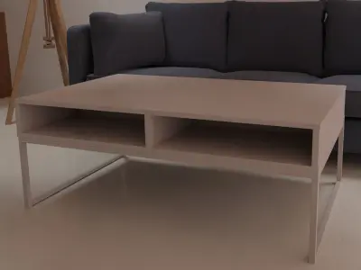 Coffee Table IKEA TIBBHULT Free 3D model