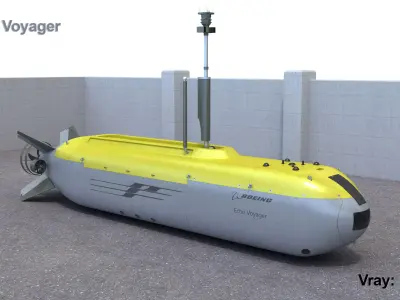 B echo voyager 3D model