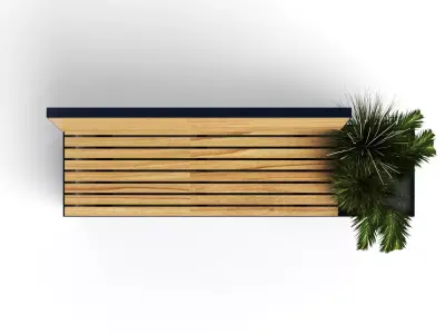 MeetUp bench 3D model