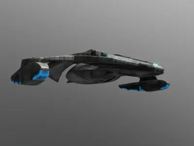30spaceship spaceship 3D model