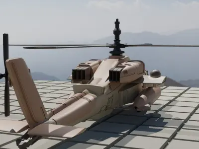 IAF Apache Ah-64 Saraf 3D print model