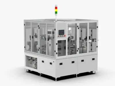 Automatic Stamping Riveting Machine 3D model